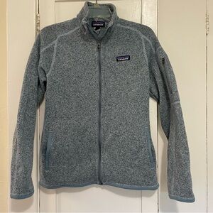 Patagonia Women's Blue Better Sweater jacket size medium full zip